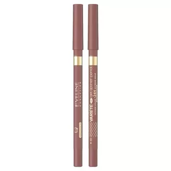 Гелевый карандаш для губ Variety Gel Lip Liner 10 — идеально подходит для подчеркивания контура губ Eveline