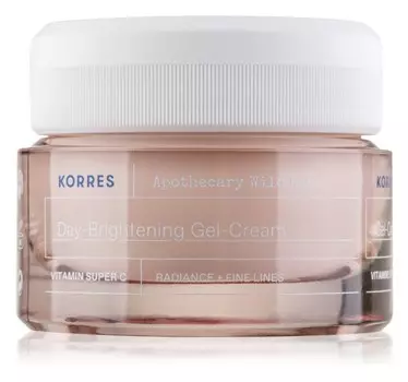 Гелевый увлажняющий крем с осветляющим эффектом Korres Wild Rose