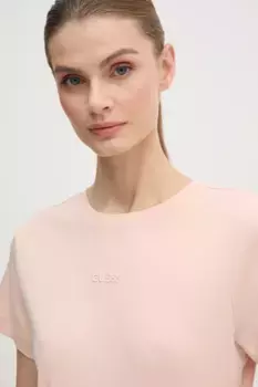 GELSEY хлопковая футболка Guess, розовый