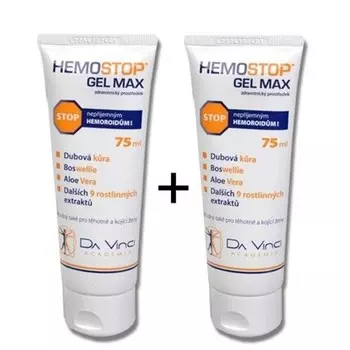 Гемостоп гель Max Da Vinci 75 мл - упаковка из 2 шт.