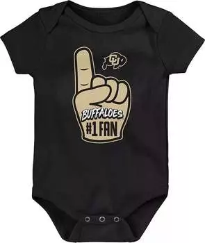 Gen2 Боди Infant Colorado Buffaloes Черный #1 Fan Creeper