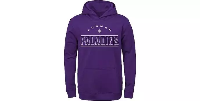 Gen2 Youth Furman Paladins Court Фиолетовая толстовка