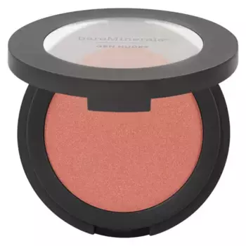 Gen nude пудровые румяна Bareminerals, цвет peachy keen