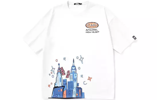 GENANX футболка унисекс, Белый