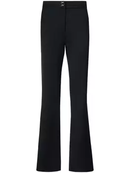 Genny атласные брюки, черный