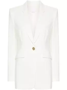 Genny блейзер из ткани кади, белый