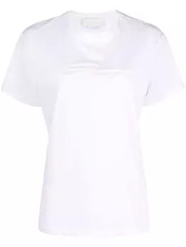 Genny футболка с логотипом, белый