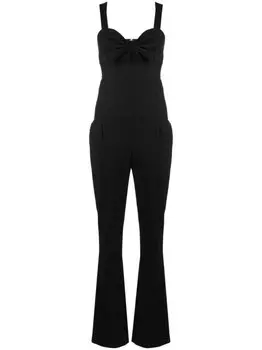 Genny комбинезон с бантом, черный