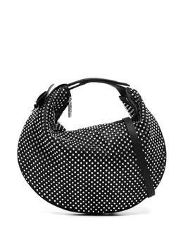 Genny мини-сумка Fortune с кристаллами, черный