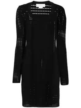 Genny платье миди, черный