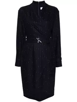 Genny платье в полоску, синий