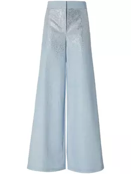 Genny расклешенные джинсы, синий