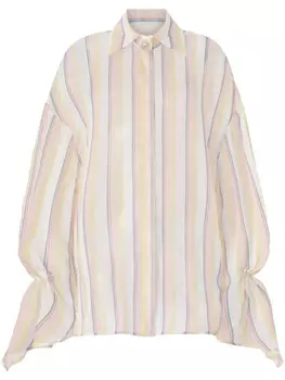 Genny рубашка в полоску, белый