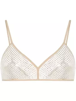 Genny сетчатый топ-бра, нейтральный цвет