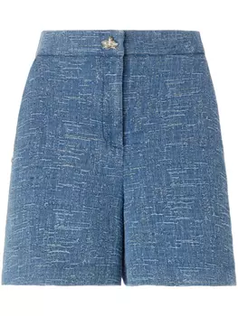 Genny шорты строгого кроя, синий