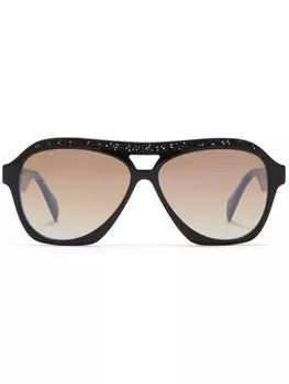 Genny солнцезащитные очки-пилоты, черный