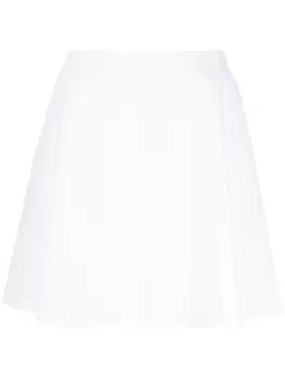 Genny юбка А-силуэта с завышенной талией, белый