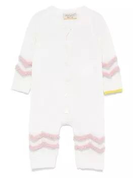 Gensami kids комбинезон из кашемира, белый