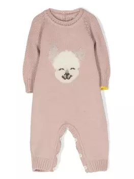 Gensami kids ромпер из смесовой шерсти мериноса, розовый