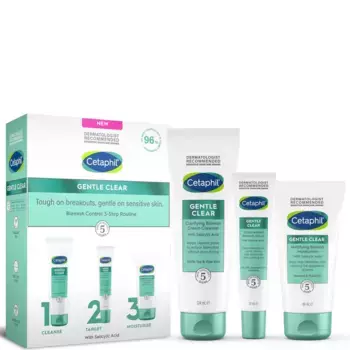 Gentle Clear Blemish Control 3-этапный рутинный набор Cetaphil