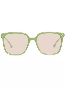 Gentle Monster очки Vene Gr5 в квадратной оправе, зеленый