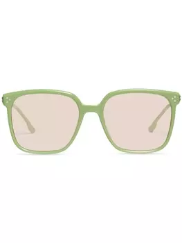 Gentle Monster очки Vene Gr5 в квадратной оправе, зеленый