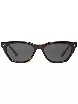 Gentle Monster солнцезащитные очки черепаховой расцветки, коричневый