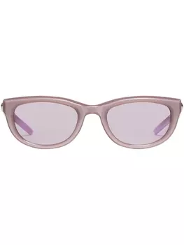 Gentle Monster солнцезащитные очки в овальной оправе, розовый