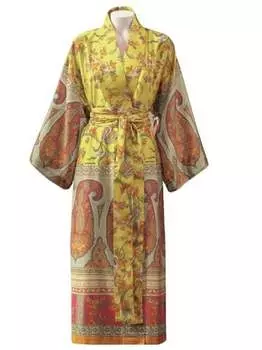 Генуэзское кимоно Bassetti, желтый