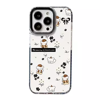 Гены будущего Чехол для телефона Future Genes, Hoop shell antique white 583505HC floral puppy