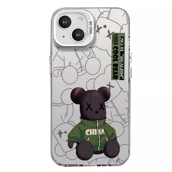 Гены будущего Чехол для телефона Future Genes, IMD-CHINA-Red-583505SHU Personality Violent Bear YC0189