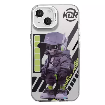 Гены будущего Чехол для телефона Future Genes, IMD - Cool Black - 583505 Punk Skeletons