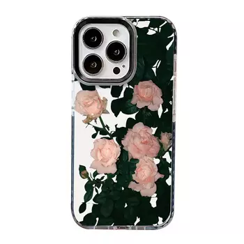 Гены будущего Чехол для телефона Future Genes, Hoop shell antique white 583505XL pink rose