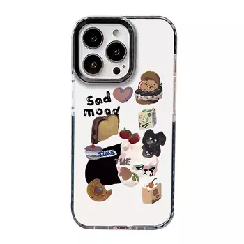 Гены будущего Чехол для телефона Future Genes, Circle shell cool black 583505XL sad bear