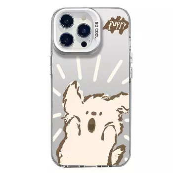 Гены будущего Чехол для телефона Future Genes, IMD-Coral Pink-583505ZL Scares Scribbled Puppy 668