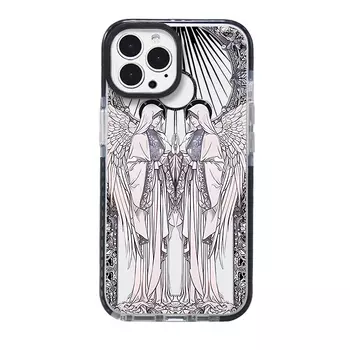 Гены будущего Чехол для телефона Future Genes, Circle Shell-White Edge 0-583505 Creative Angel