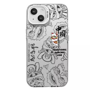 Гены будущего Чехол для телефона Future Genes, IMD-Antique White-583505 Guochao Awakening Lion