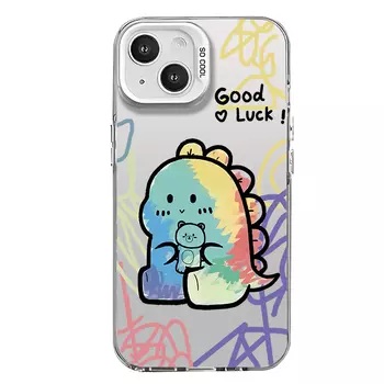 Гены будущего Чехол для телефона Future Genes, IMD-China Red-583505 Rainbow Dinosaur