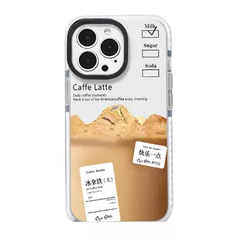 Гены будущего Чехол для телефона Future Genes, Circle Shell-White Edge 0-583505 Latte