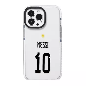 Гены будущего Чехол для телефона Future Genes, Circle case-black edge 0-583505 Messi No. 10