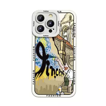 Гены будущего Чехол для телефона Future Genes, Phantom - Elf Green0583505 Van Gogh graffiti