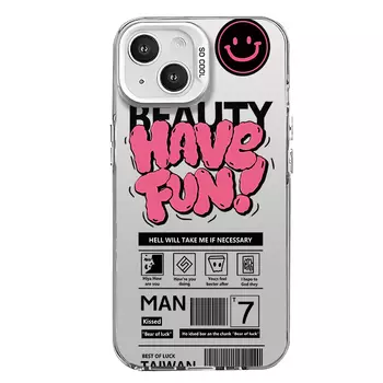 Гены будущего Чехол для телефона Future Genes, IMD-Coral Pink-583505 Rose Red Graffiti English