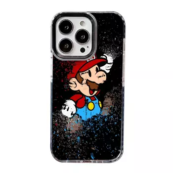 Гены будущего Чехол для телефона Future Genes, Circle Shell - Black Border0 - 583505 Shatter Mario