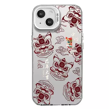 Гены будущего Чехол для телефона Future Genes, IMD-Charm Purple0-583505 Lion Dance in the Year of the Dragon