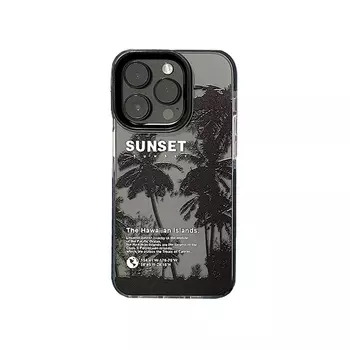 Гены будущего Чехол для телефона Future Genes, SUNSETLens protection black airbag anti-drop soft shell