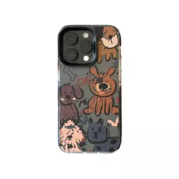 Гены будущего Чехол для телефона Future Genes, Puppy abstract graffiti all-inclusive anti-fall protective cov