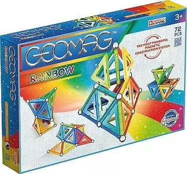 Geomag, Строительные блоки Rainbow Panels 72 шт, G371