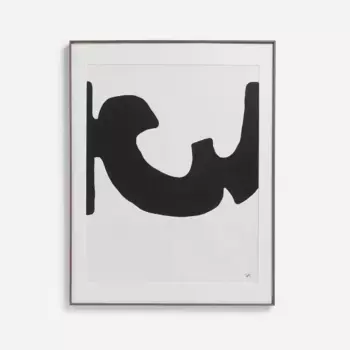 Геометрическая живопись II El Corte Ingls, белый/черный