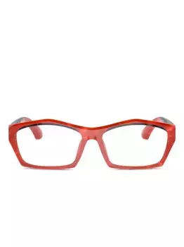 Геометрические очки Alain Mikli, красный