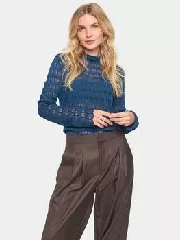 Геометрический топ от шляпки Saint Tropez, цвет Titan